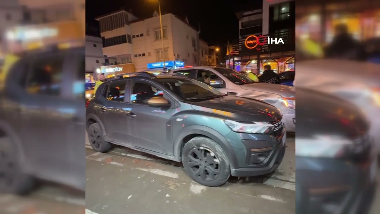 Denizli'de Kontrolden Çıkan Araç Yayaya Çarptı; 1 Yaralı