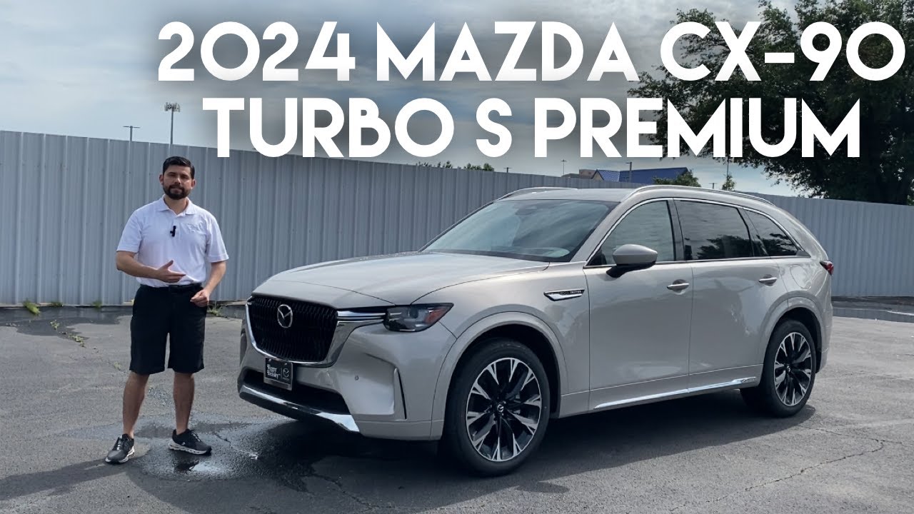 Обзор Mazda CX-90 Turbo S Premium 2024 года — новейшего внедорожника Mazda с третьим рядом сидений