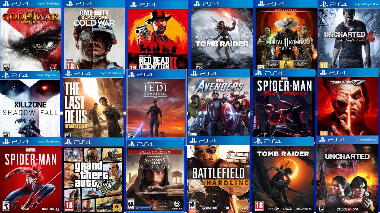 Top 30 Best PS4 Games Of All Time || 30 amazing games for PlayStation 4