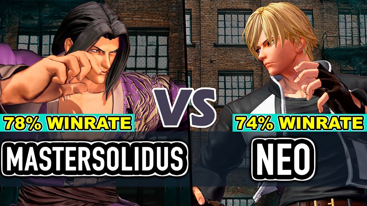 KOF XV ▰ MASTERSOLIDUS (Gato / Robert / Terry) vs NEO (Rock / Clark / O.Yashiro)