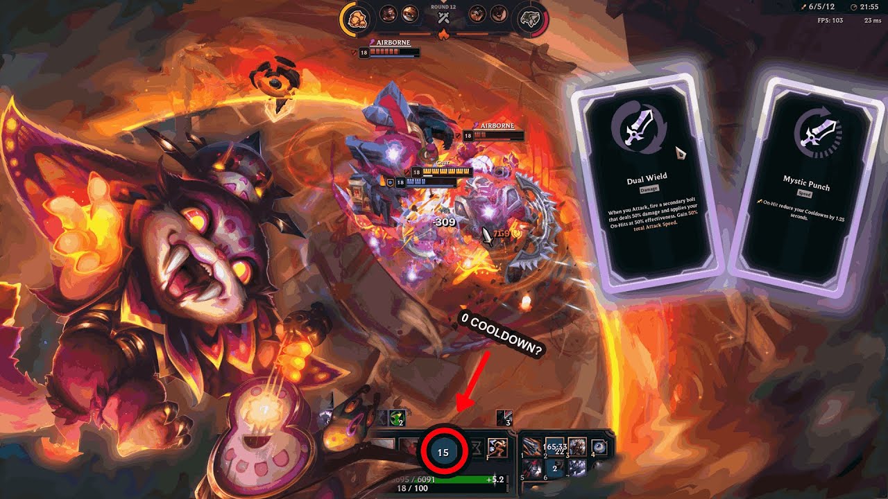 THE NEW DUAL WIELD ON GNAR IS OP? PERMA CC (GNAR ARENA)
