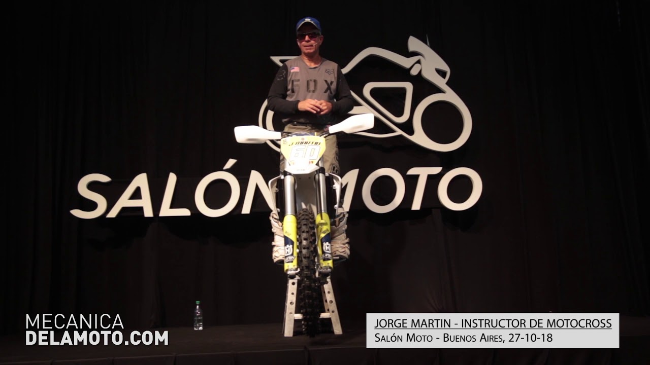 Clinica de conduccion de motocross por Jorge Martin