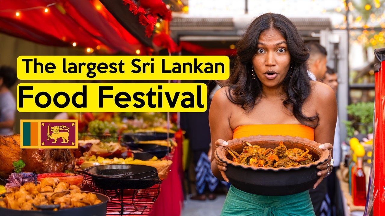 I've never seen a Sri Lankan Buffet this big in all of our travels!