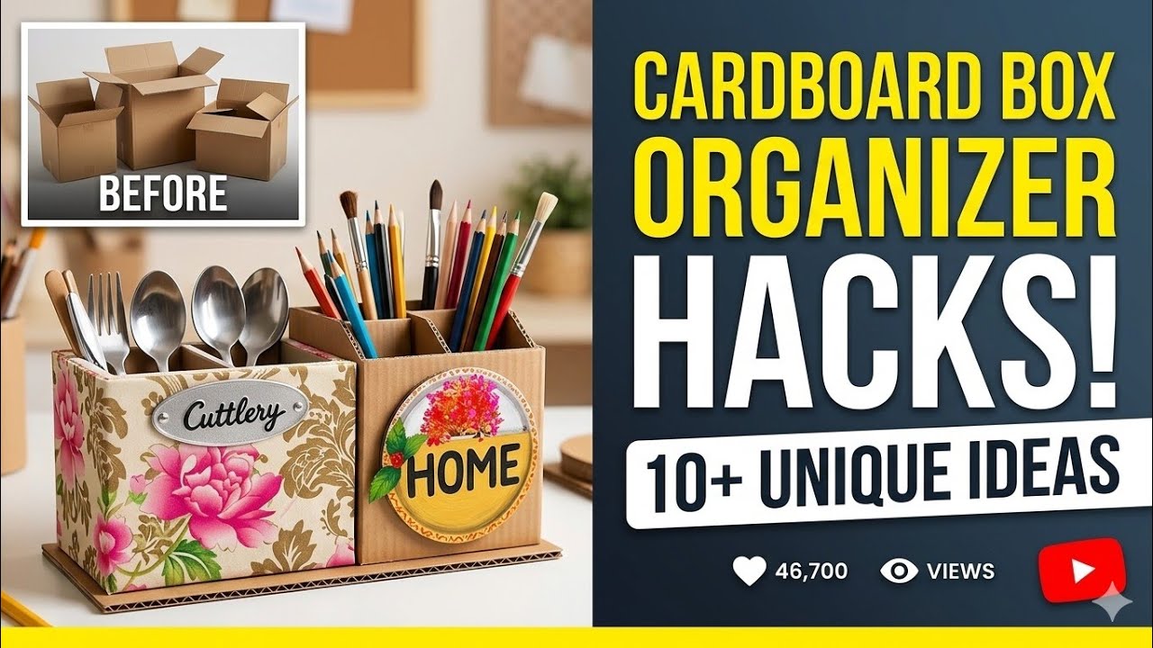 Easy craft ideas with cardboard box l कबाड़ से बनाऐ बॉल डेकोर  /पेंनटैंड/फुल दान