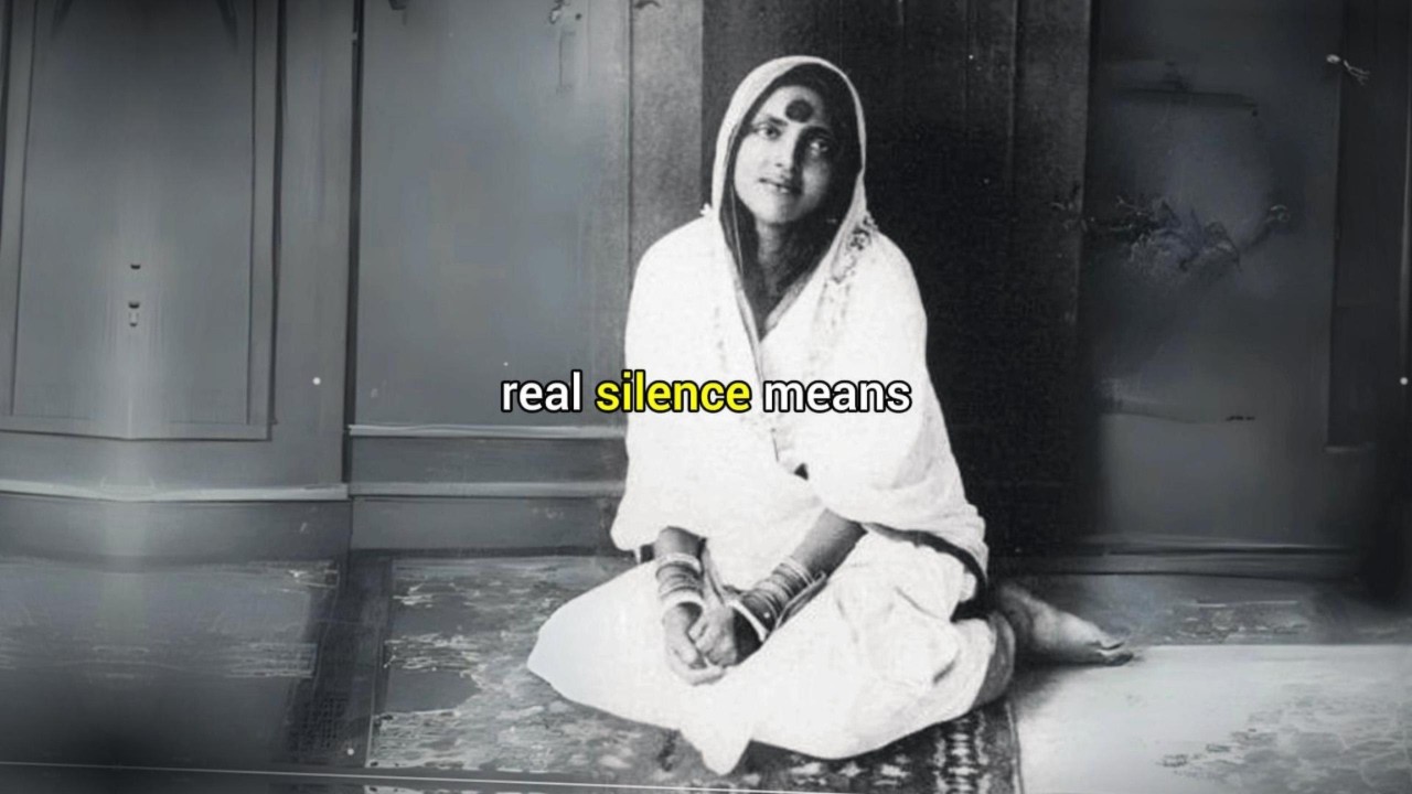 Anandamayi Ma reveals: True Silence is Not What You Think!