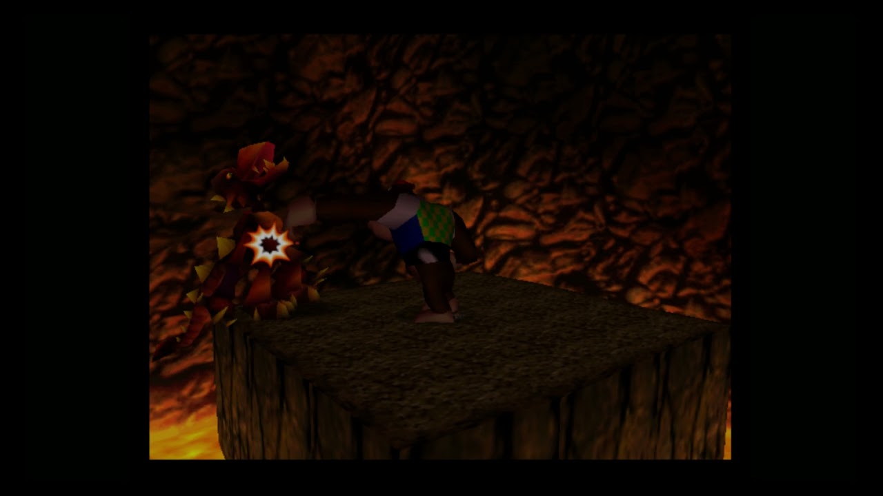 Donkey Kong 64 - Boss: Dogadon (Fungi Forest)