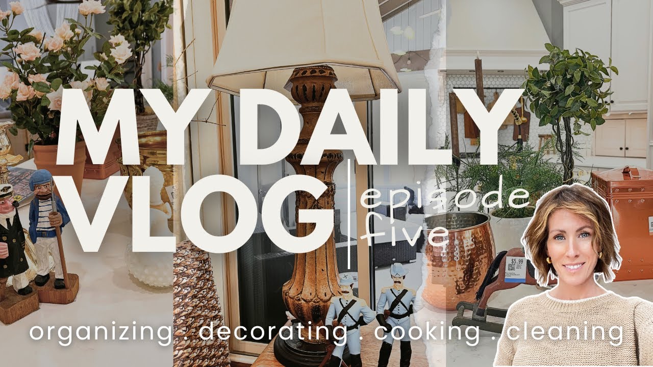 HUGE THRIFT HAUL | HOMEMAKING | COOKING | CLEANING | DECORATING | RALPH LAUREN DECOR | SPRING DECOR