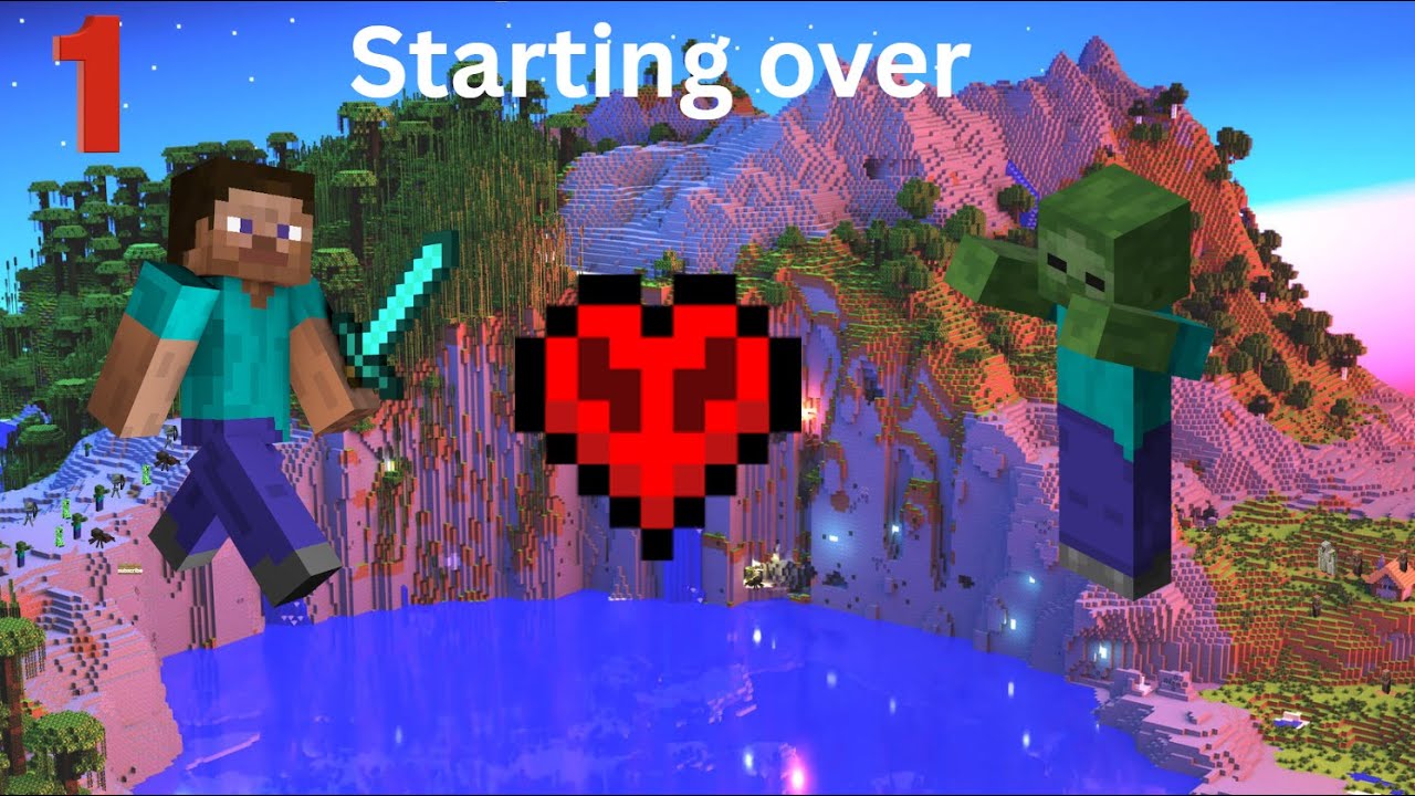 Starting a new Minecraft Hardcore series (part 1)