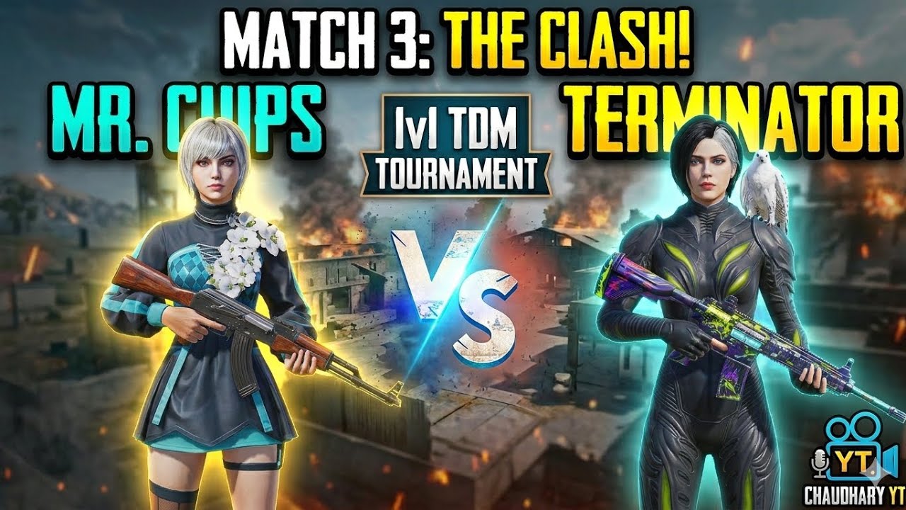 Match 3 | Terminator vs Mr. Chips: Epic 1v1 TDM Tournament! 🔥