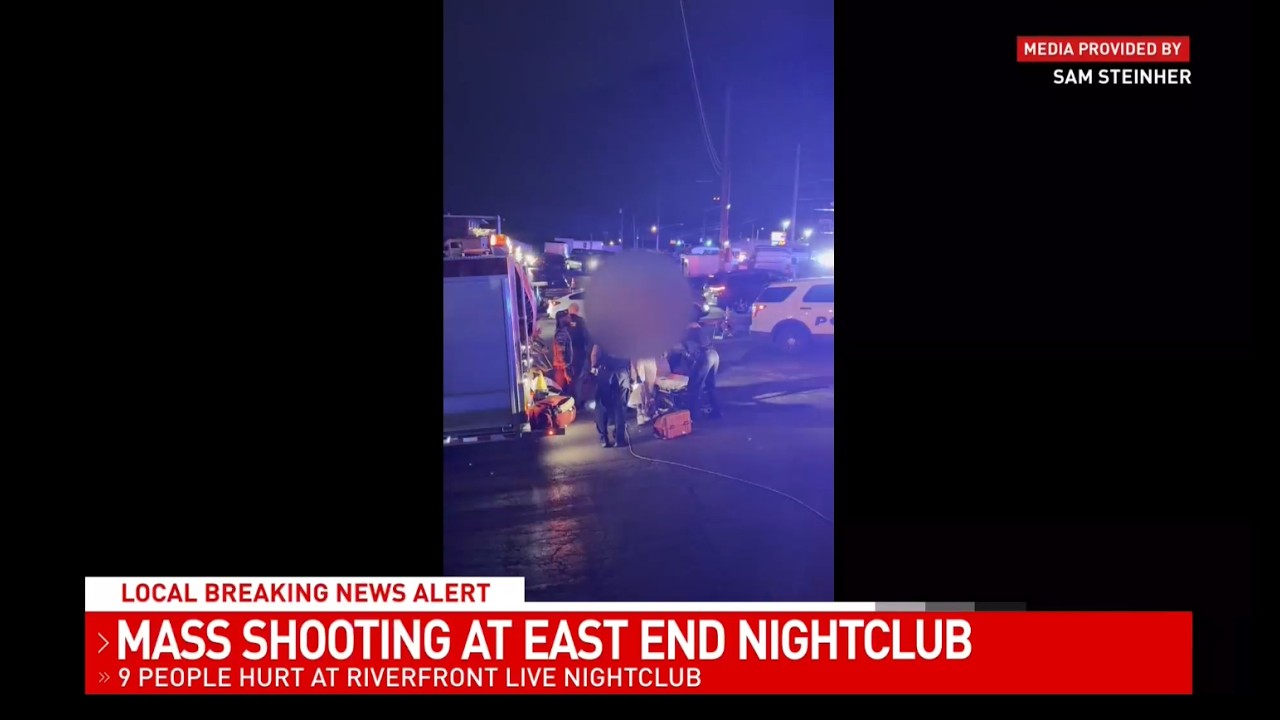 Shots fired inside, outside venue in Cincinnati; 9 injured