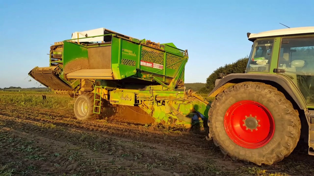 Kartoffelernte 2016 *Fendt 818 + Wühlmaus 2733*