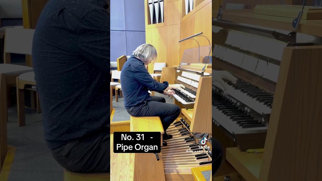 no 31 pipe organ attempting to play greensleeves on 50 different instruments