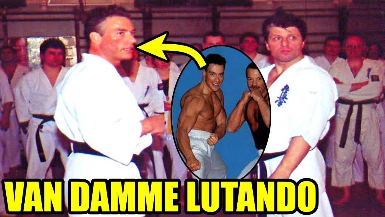 LUTA REAL DE VAN DAMME CONTRA MESTRES DE KUNG FU