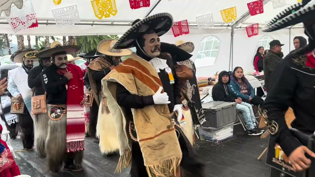 Danza de los Rubios Hebillas de Oro y Los Negros de Silacayoapam en honor a San Sebastián Mártir