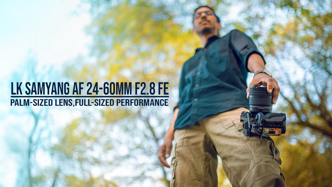 SAMYANG 24-60mm F2.8 Lens for Sony Shooters Compact & lightweight Lens 😲🔥