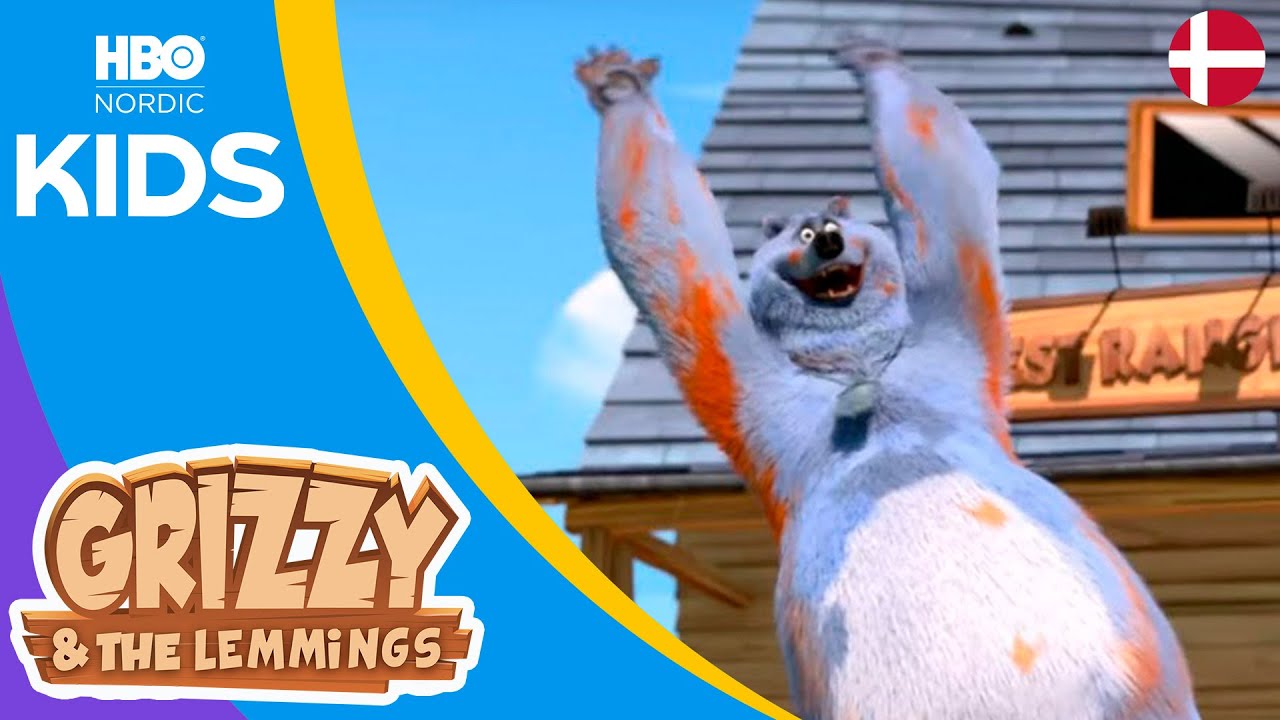Grizzy og lemmingerne | Grizzy bliver en lemming | HBO Nordic Kids Danmark 🇩🇰
