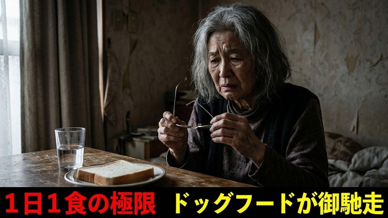 月14万でも月2万足りない…72歳女性がドッグフード売場で涙した理由