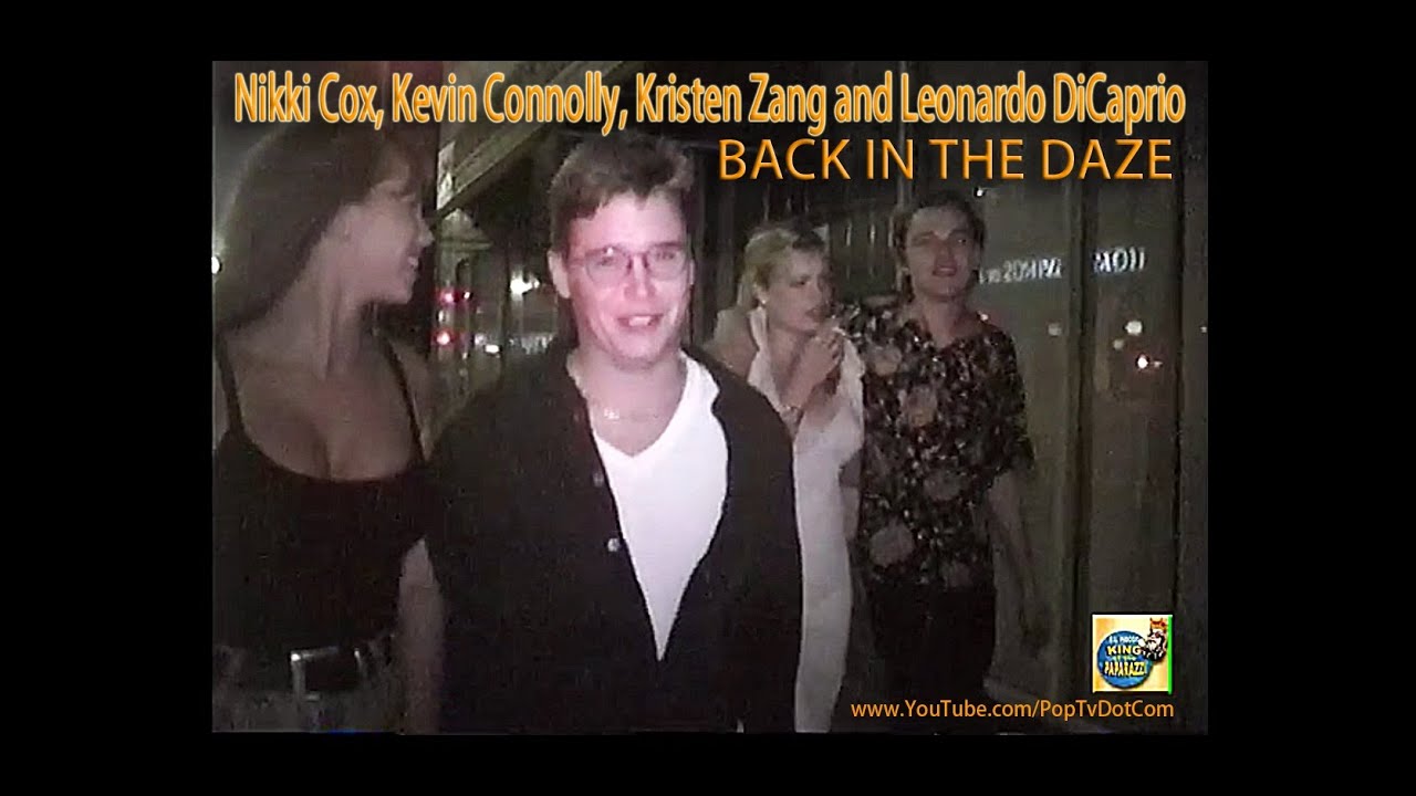 Leo Dicaprio & Kristen Zang, Nikki Cox & Kevin Connolly Double Date on Wilshire Blvd.