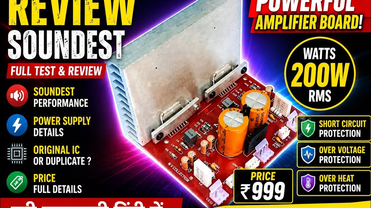 Mv collection. Stereo   7294 ic  board 24 0 24 transformer  testing review and buy or no full video 