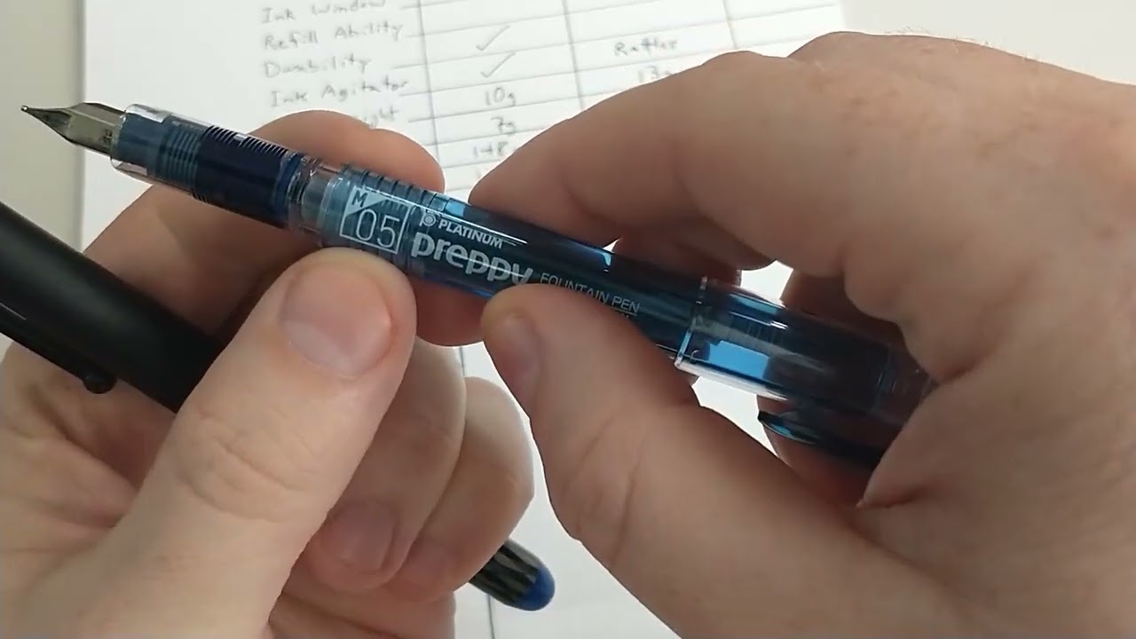 Pilot Varsity vs Platinum Preppy