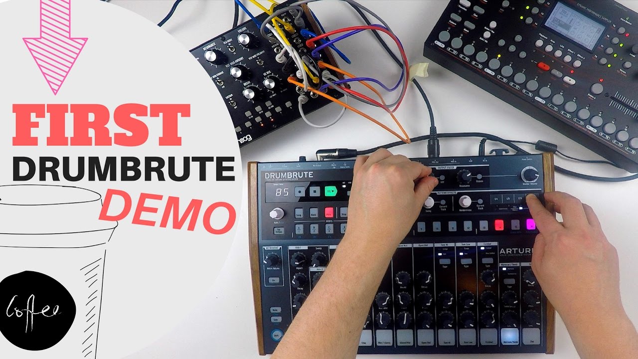 Analog Beats – Drumbrute & Mother 32 synthesizer performance