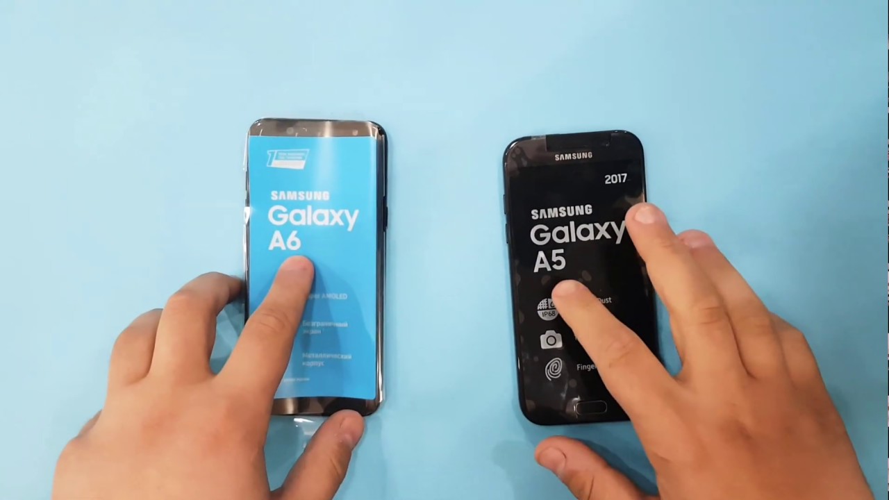 Samsung Galaxy A6 2018 vs Samsung Galaxy A5 2017