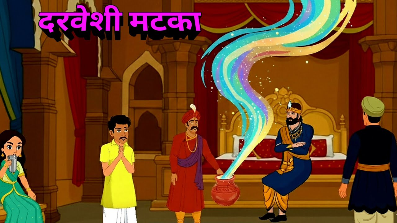 दरवेशी मटका|Cartoon Story| Moral Story |Hindi Cartoon|Animation Story|village Cartoon|Kahani|