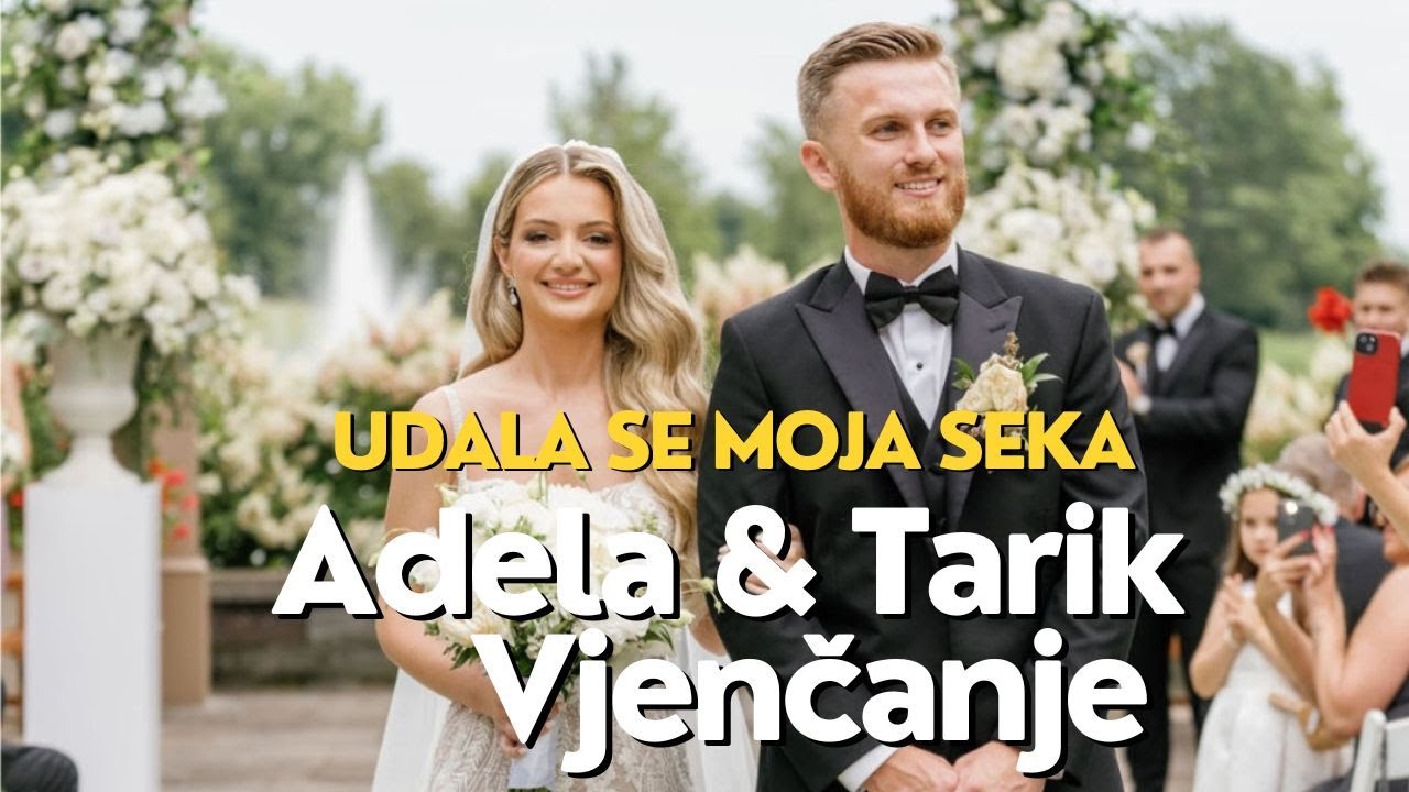 Adela & Tarik Vjenčanje - Seka mi se udaje -Bosansko Hercegovačka svadba u Americi