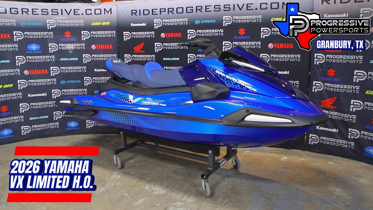 NEW 2026 Yamaha VX Limited HO Personal Watercraft For Sale In Granbury, TX