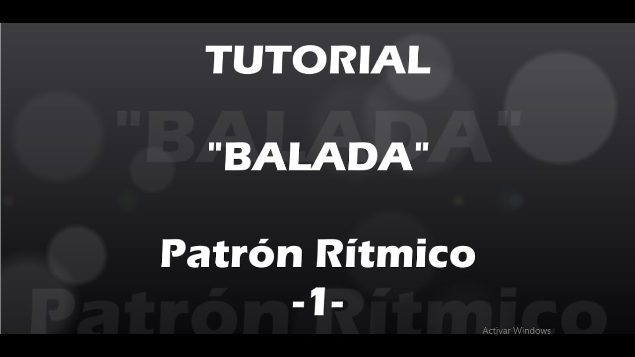 TUTORIAL Balada 1- Acompañamiento en Piano para mano izquierda