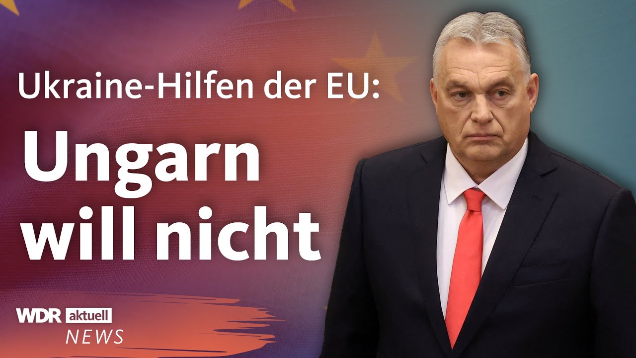 Sondergipfel der EU: Pl&auml;ne f&uuml;r Aufr&uuml;stung und Hilfen f&uuml;r die Ukraine | WDR Aktuelle Stunde