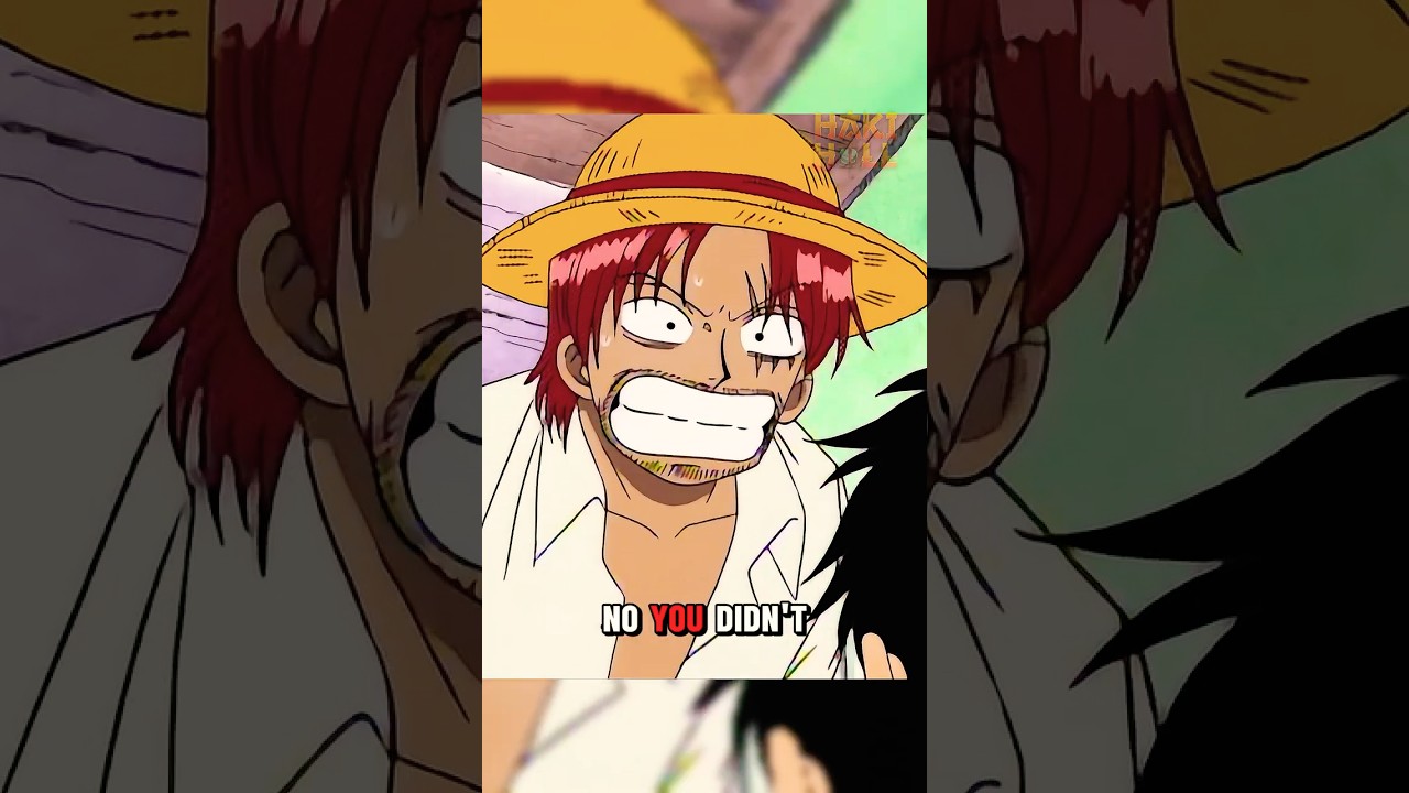 Luffy Eats Shank's Devil Fruit 