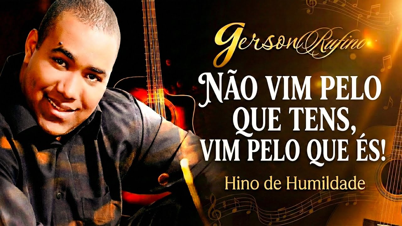 NÃO VIM PELO QUE TENS, VIM PELO QUE ÉS! ❤️ Gerson Rufino - Eu Só Quero Adorar (2026)