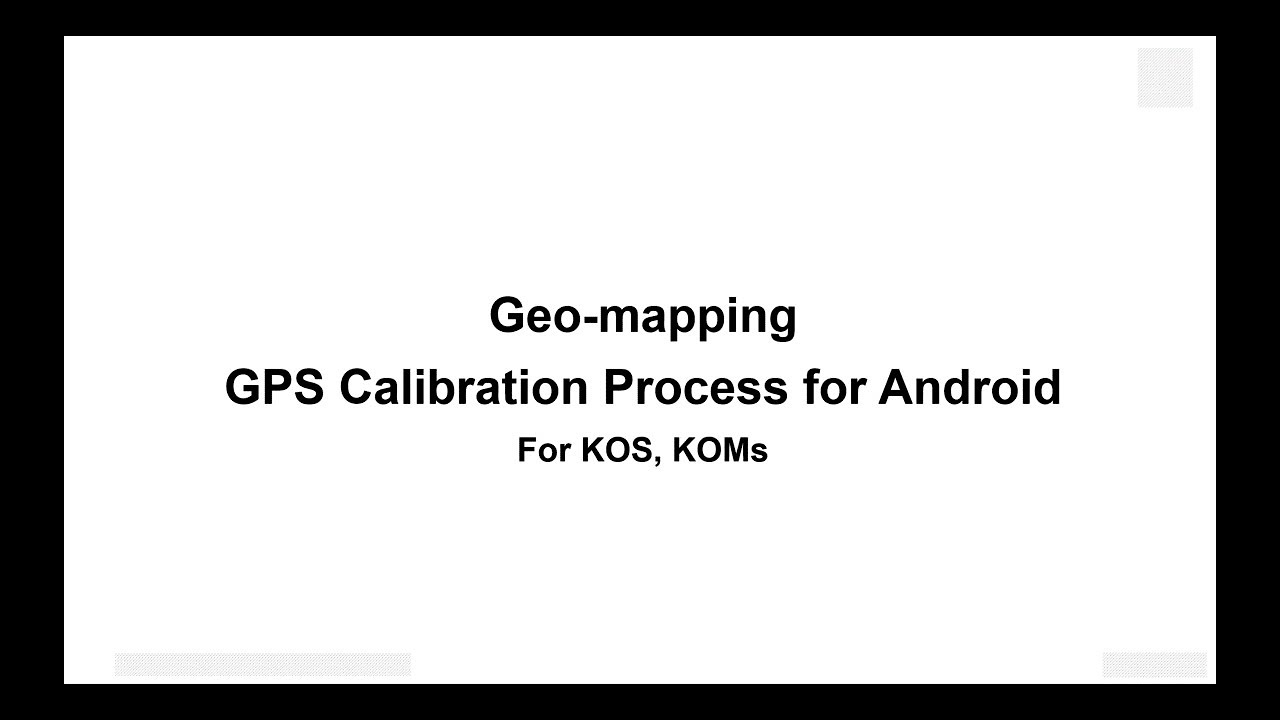 Geo-mapping | Phone GPS Calibration | Android Demo