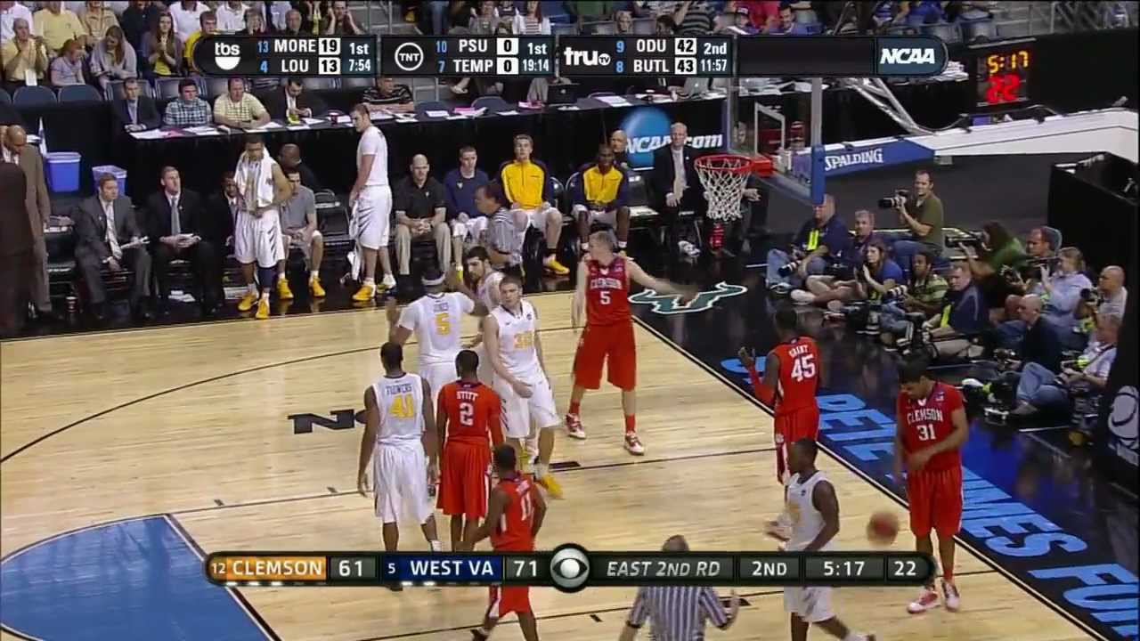 2011 NCAA Tournament - WVU vs Clemson