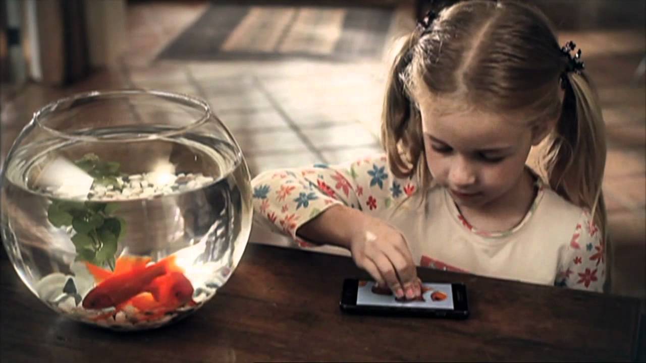 Samsung GALAXY S II advertising - Screen Quality