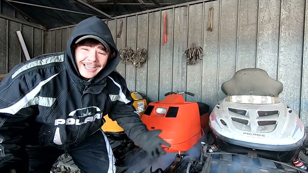 Skidoo Elan Motor Swap (250 Single)