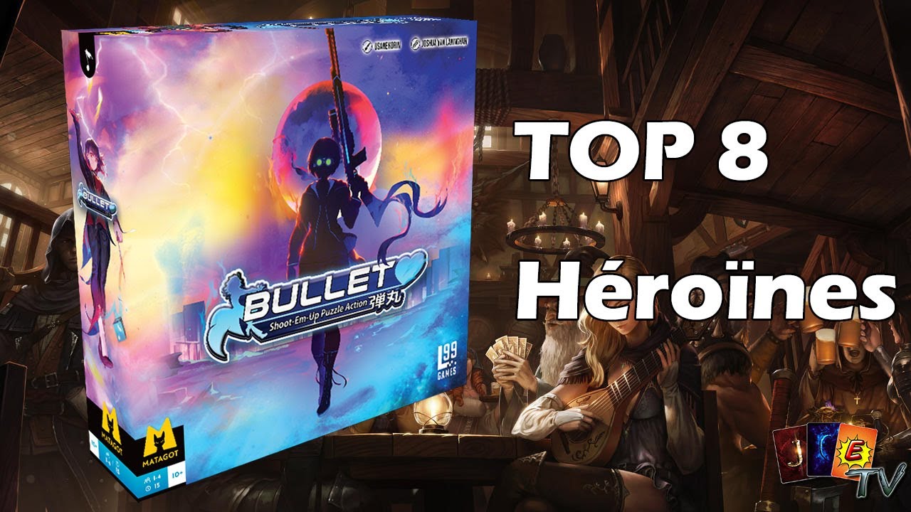 Bullet 💙 - Top 8 héroïnes [solo]