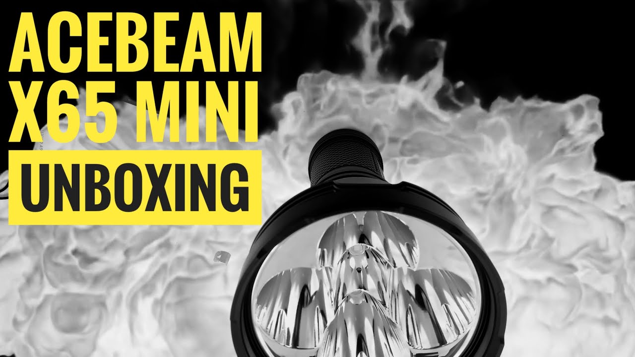 AceBeam X65 Mini - Unboxing