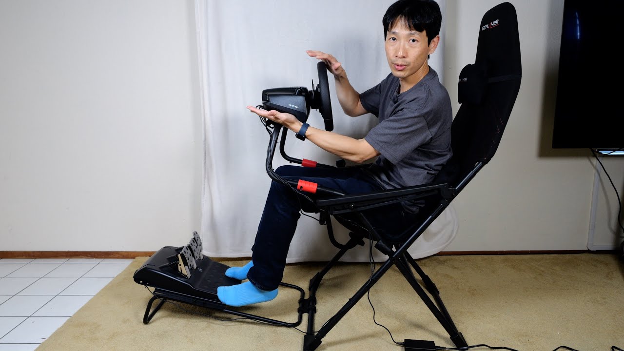Who can fit this Racing Chair? Does it Fold? [GTPlayer]