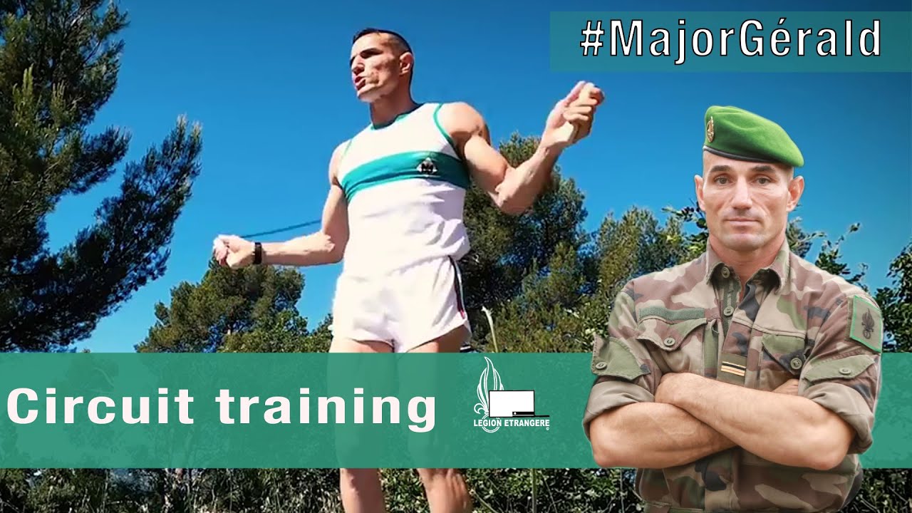 Circuit training avec le major Gérald. #majorGerald #circuittraining