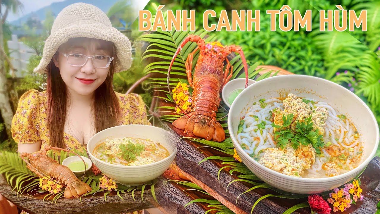 MUKBANG ĂN BÁNH CANH TÔM HÙM GIỮA NÚI RỪNG | LIBI TV
