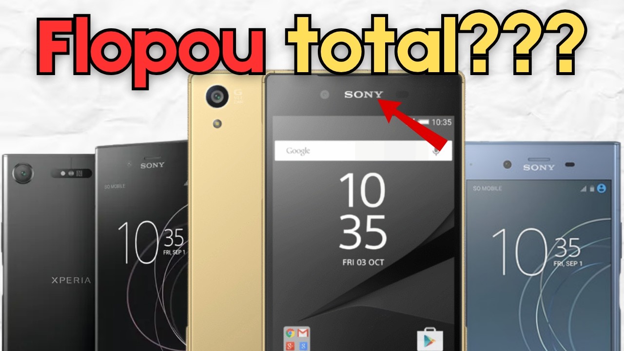 que fim levou a linha XPERIA da SONY?