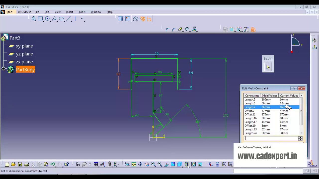 CATIA TUTORIALS IN HINDI