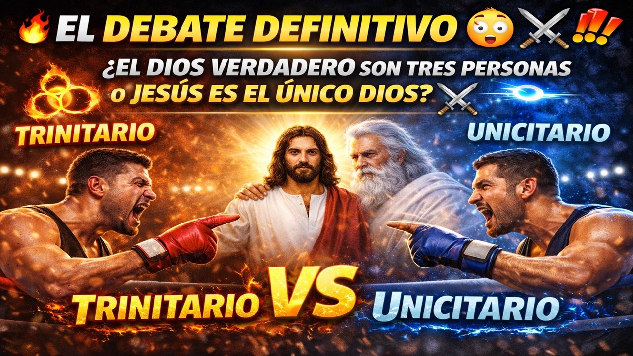 🔥 EL DEBATE DEFINITIVO 😱 ¿EL DIOS VERDADERO SON TRES PERSONAS O JESÚS ES EL ÚNICO DIOS? ⚔️