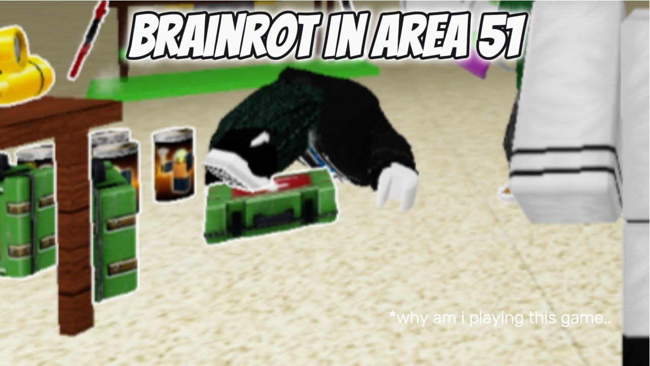 Brainrot in Area-51 | ROBLOX
