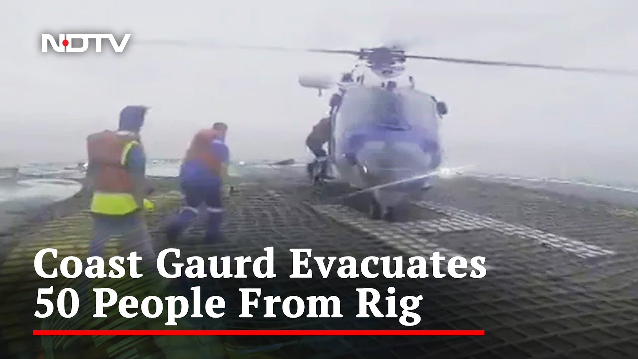 Watch: 'Nerve-Racking' Rescue Op Near Gujarat As Cyclone Approaches