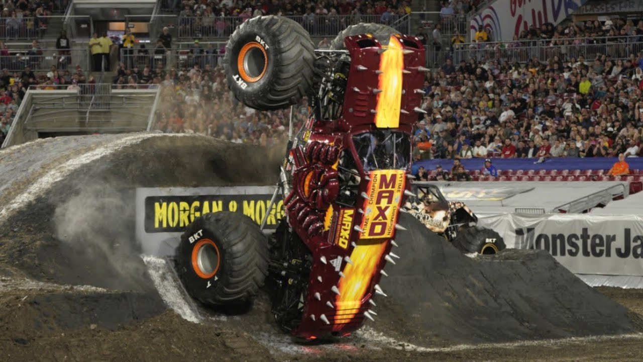 Monster Jam INSANE Crashes & Backflips Compilation 2024
