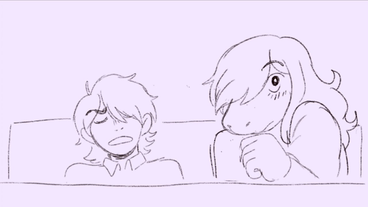 Kris, a sapphics best friend -Deltarune GT live animation 