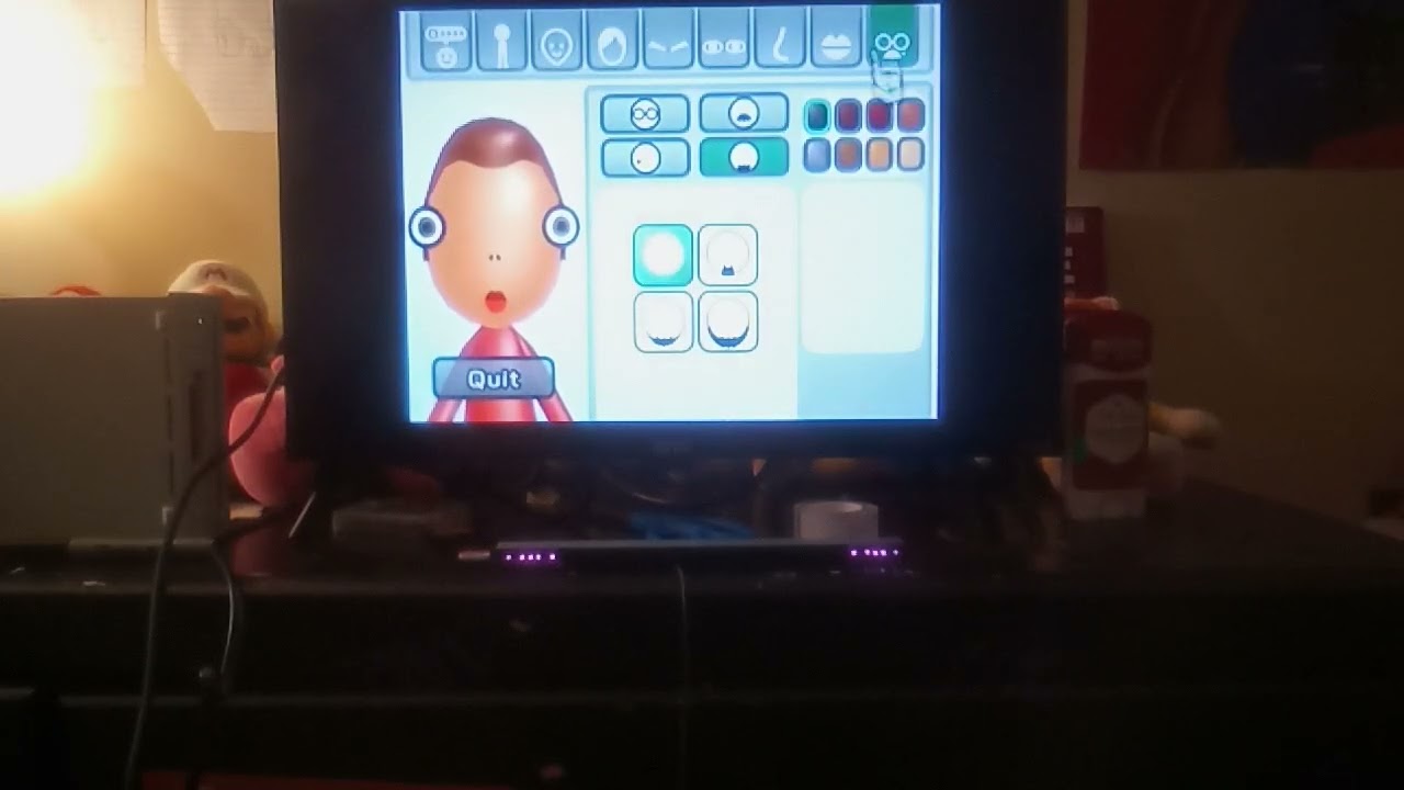 Going On the Mii channel for the first time 